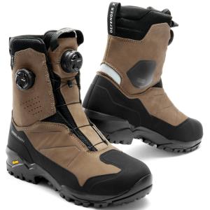 Botas de moto Defender X Rebelhorn marrón desierto
